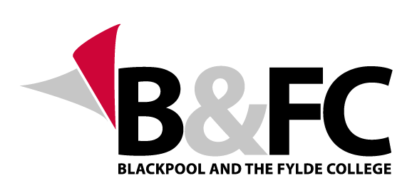 Full colour Blackpool and the Fylde College logo