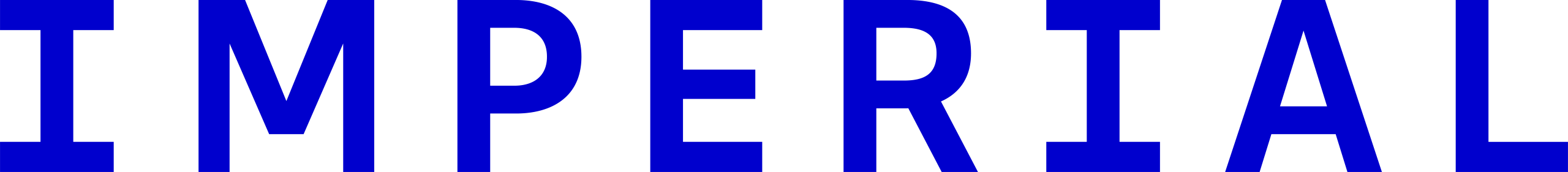 Blue Imperial College London logo