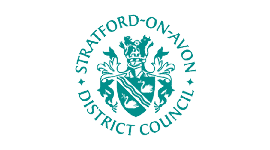 Statford upon Avon District Council logo in green
