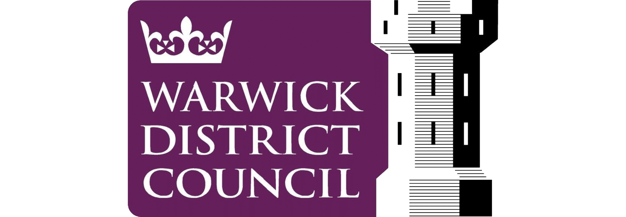 Warwick District Council logo in purple